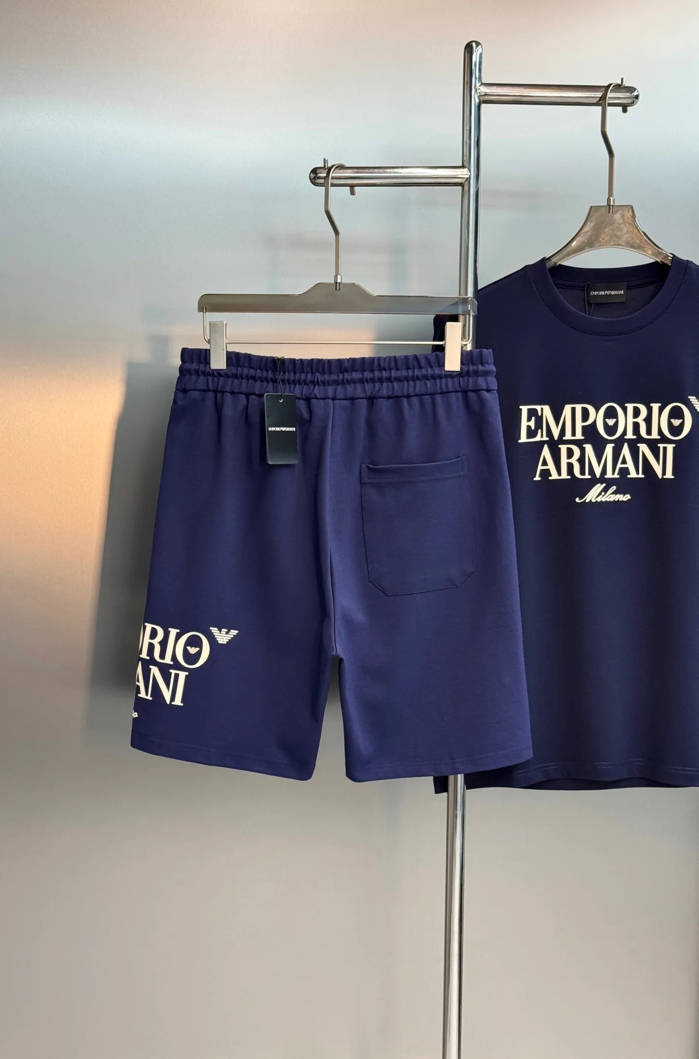 195。 190 ⚜️ Emporio Armani Original ～ . Same Style❤️ . ！ . ！ Premium . Breathable. . . ， OK. ！ ：Black.White.Dark Blue.Sizes：M-3XL/29-36 ❗️（S 4XL ！）175/140 L